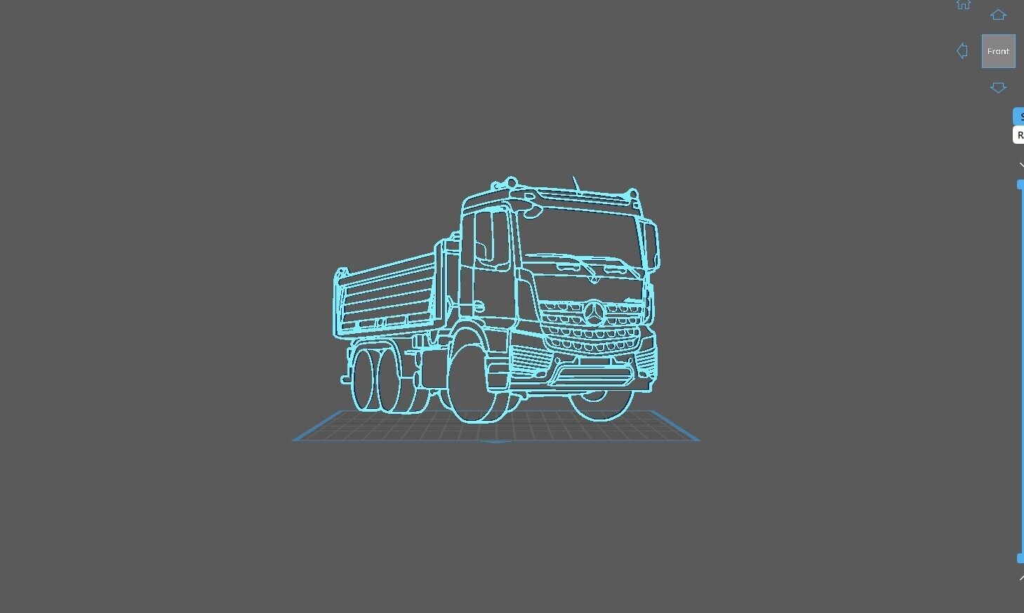 Truck - Mercedes Benz Wall Art